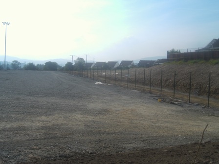 New School Site on October 2008